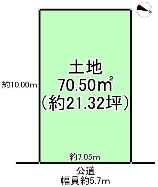 堺市西区上野芝向ヶ丘町1丁の売土地