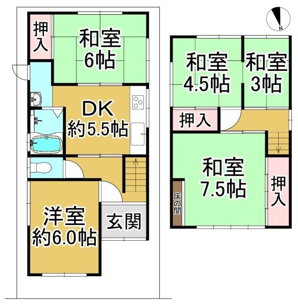 堺市西区浜寺南町３丁の中古一戸建