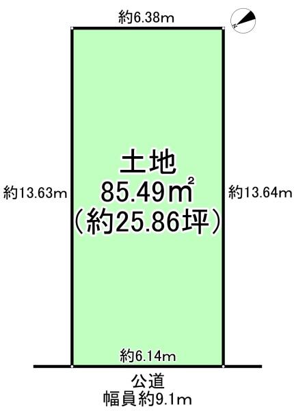 堺市堺区南旅篭町西３丁の売土地