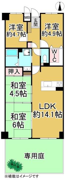 クローバーハイツ初芝ヴィプレ