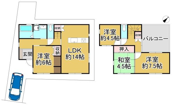 和泉市和田町の中古一戸建