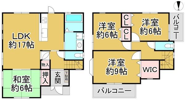 堺市中区深井中町の中古一戸建