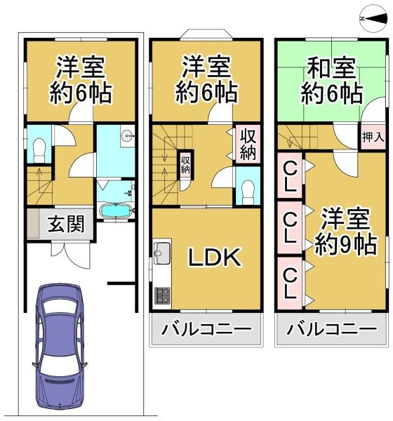 堺市北区奥本町２丁の中古一戸建