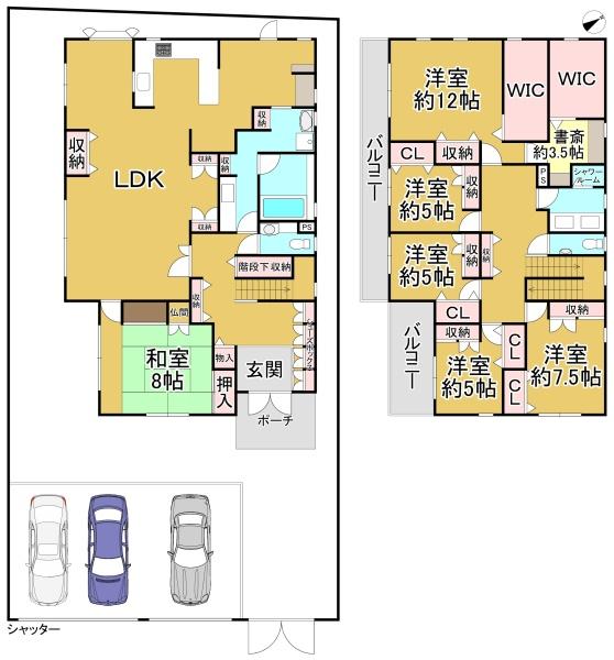 堺市北区常磐町1丁の中古一戸建