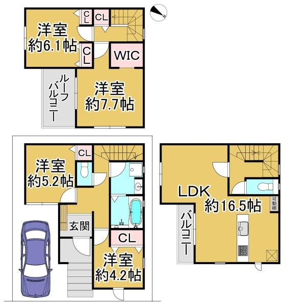 堺市西区北条町２丁　１号棟