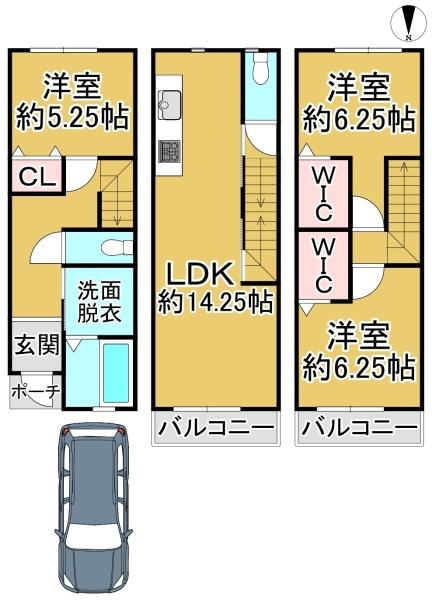 堺市北区北花田町２丁