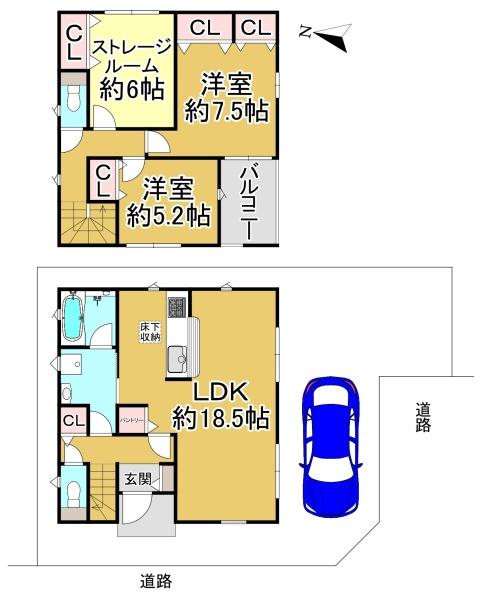 松原市小川4丁目 1号棟