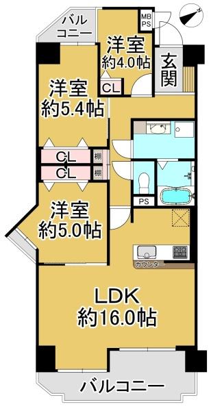 朝日プラザシティ・サザンパーク三番街（Ｅ棟）