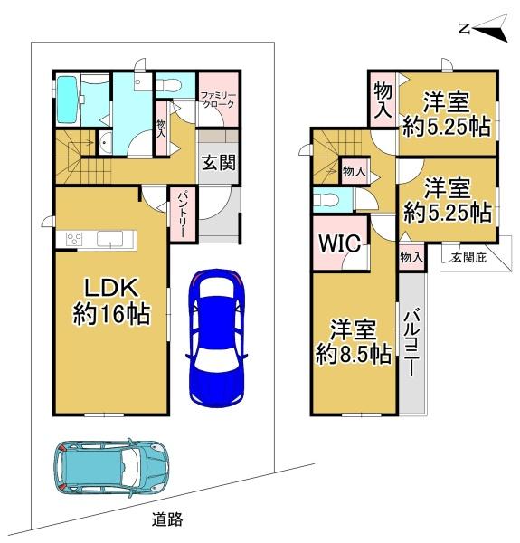 松原市小川1丁目 A号棟