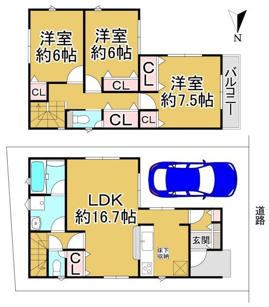 松原市一津屋4丁目 1号棟