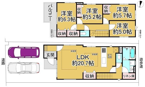 堺市南区新檜尾台4丁 2号棟