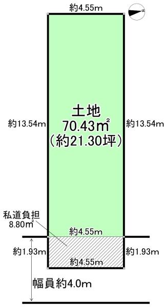 松原市新堂１丁目の土地