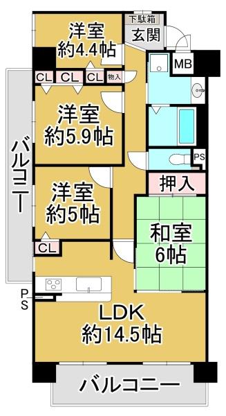 ファミールハイツ鳳サウスフォレスト３番館
