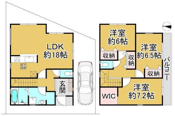 堺市東区西野 1号棟