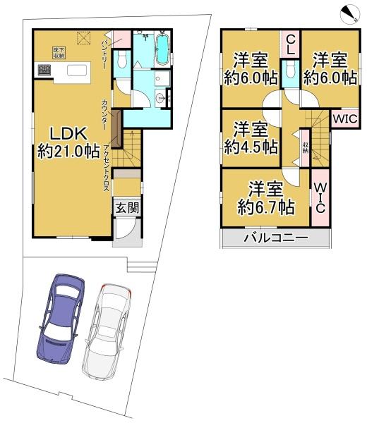 堺市南区庭代台1丁 1号棟