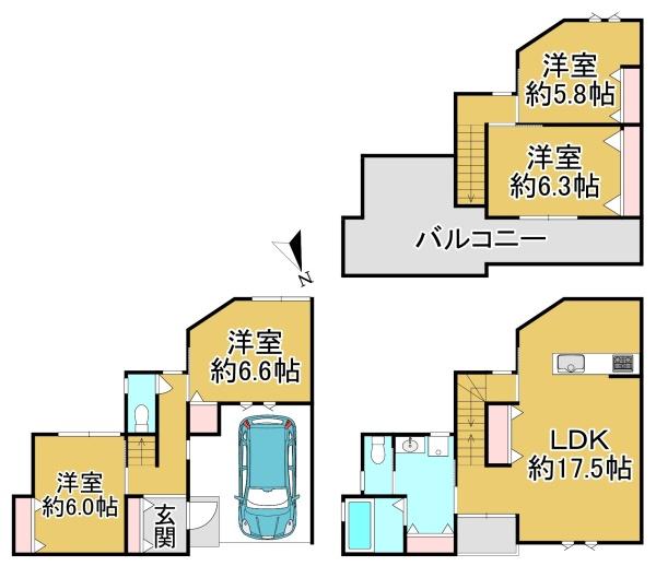 堺市西区上野芝向ケ丘町6丁