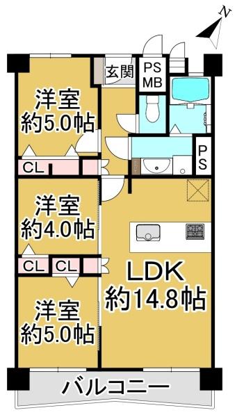 泉北若松台AB住宅１号棟