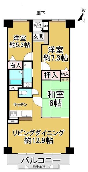クローバーハイツ上野芝