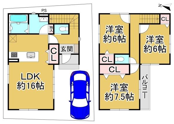 堺市東区日置荘西町6丁 1号地