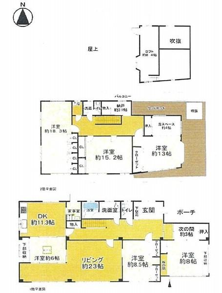 堺市南区竹城台２丁の中古一戸建て