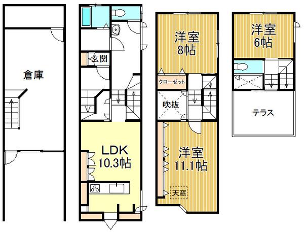 堺市西区神野町１丁の中古一戸建て