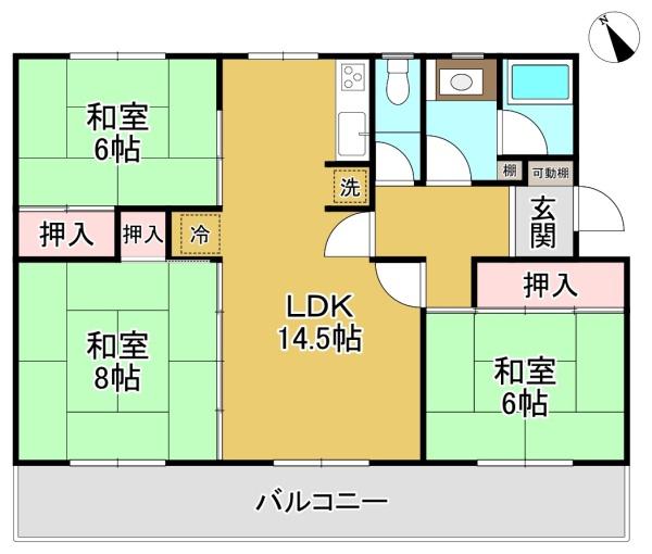 鶴山台第２住宅１号棟
