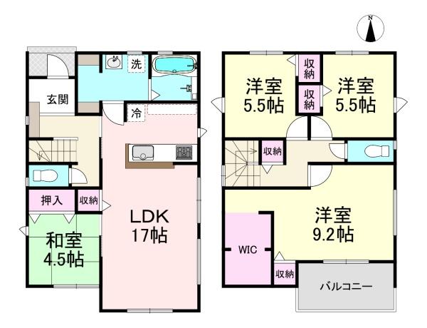 桜井市西之宮　9号地　売土地