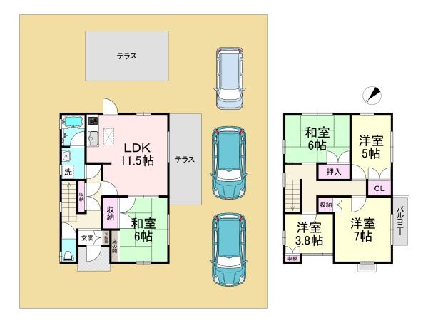 吉野郡大淀町土田　中古戸建
