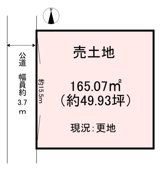 桜井市東新堂　売土地