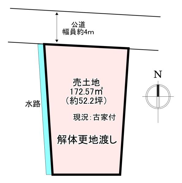 葛城市長尾の売土地