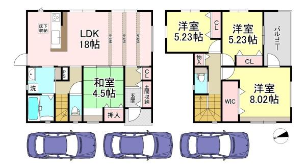 桜井市金屋　2号地　新築戸建