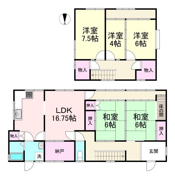 橿原市十市町の中古一戸建て