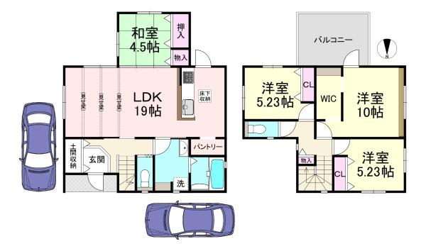 桜井市大字河西　3号棟　新築戸建