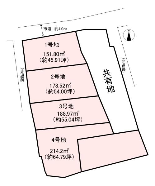 天理市櫟本町　1号地　売土地