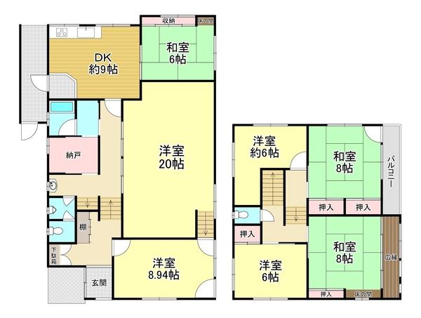 香芝市関屋北3丁目　中古戸建