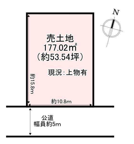 葛城市疋田　売土地