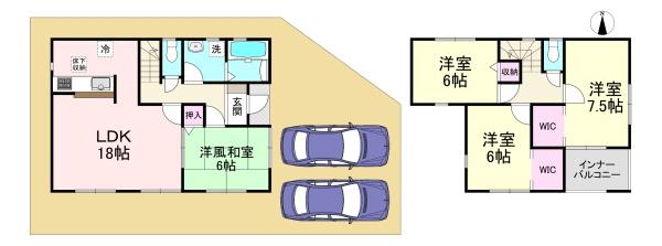 橿原市新口町第7　1号棟　新築戸建
