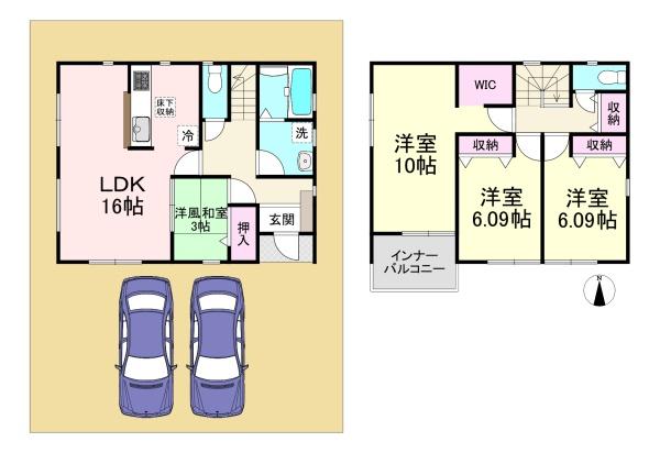 桜井市西之宮5期　4号棟　新築戸建