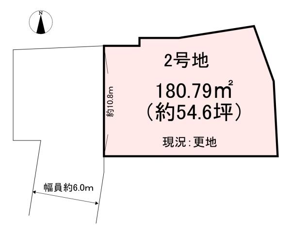 桜井市大字谷　2号地　売土地