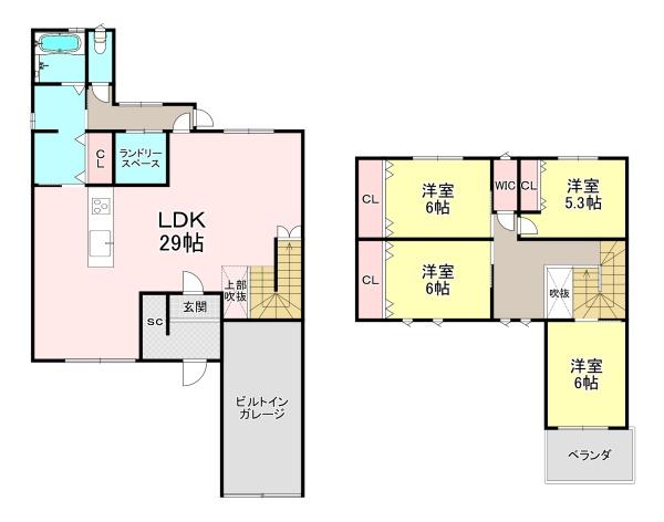 香芝市西真美3丁目　中古戸建