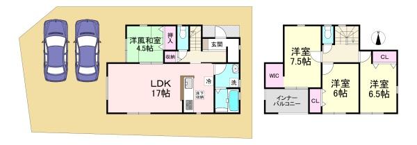 橿原市膳夫町　6号棟　新築戸建