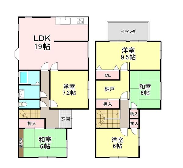 香芝市西真美2丁目　中古戸建
