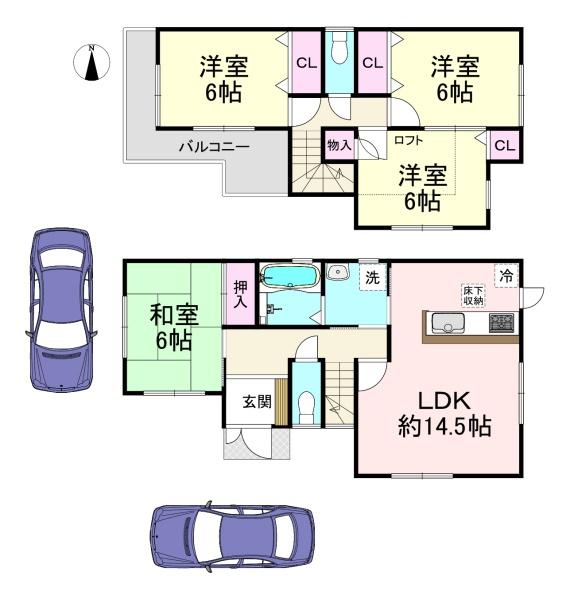 天理市櫟本町　中古戸建