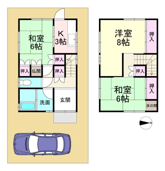 橿原市四条町　中古戸建