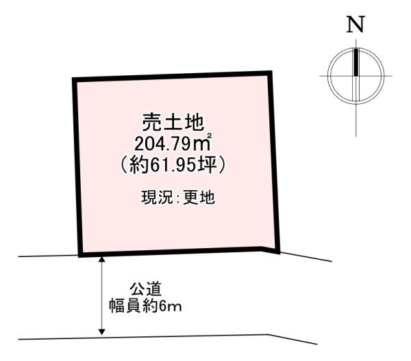 葛城市兵家　売土地