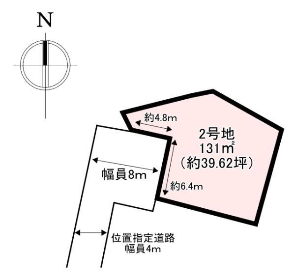 香芝市尼寺二丁目　2号地