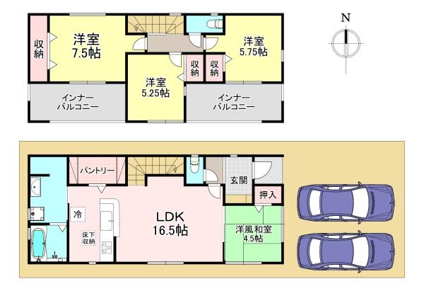 桜井市金屋7期　1号棟　新築戸建