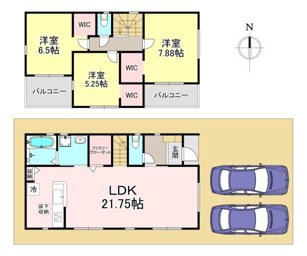 桜井市金屋7期　2号棟　新築戸建