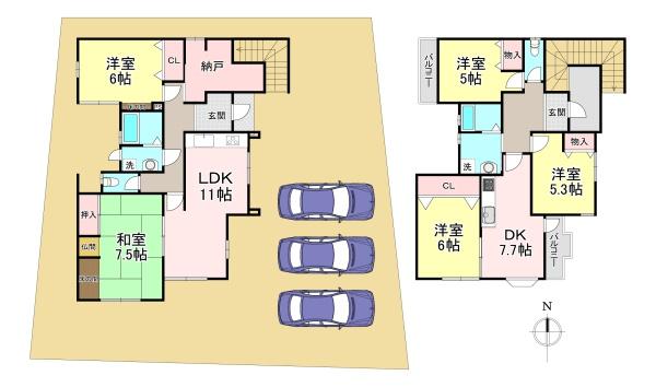 葛城市長尾　中古戸建