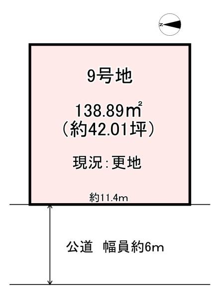 桜井市大字外山　9号地　売土地